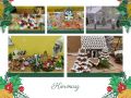 Green and White Simple Merry Christmas and Happy New Year Photo Collage Landscape - 1